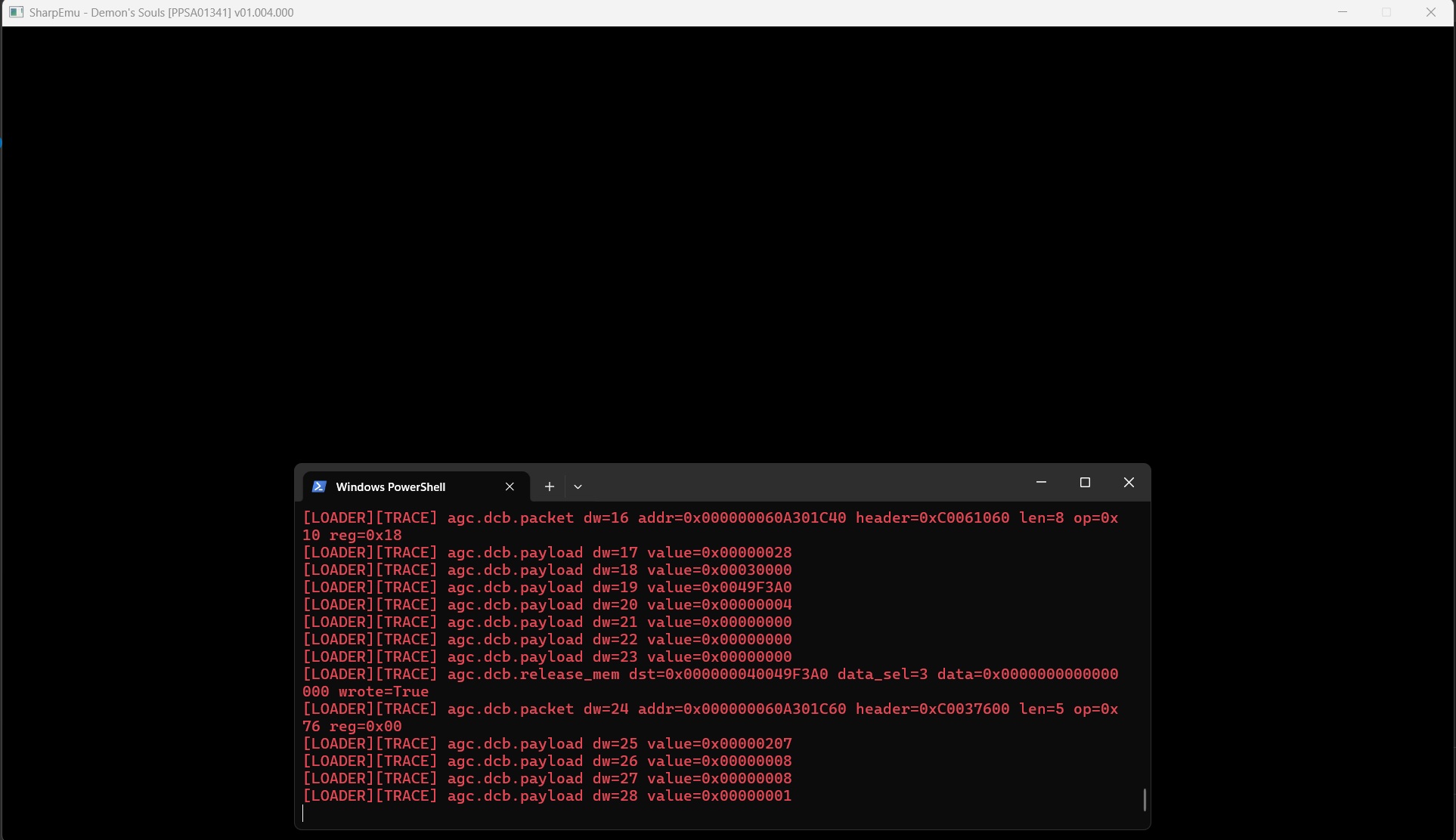 DeS videoOut submit first frame